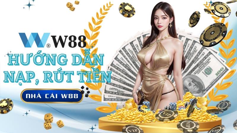 Hướng dẫn chi tiết các bước vào nhà cái W88 nạp tiền cá cược